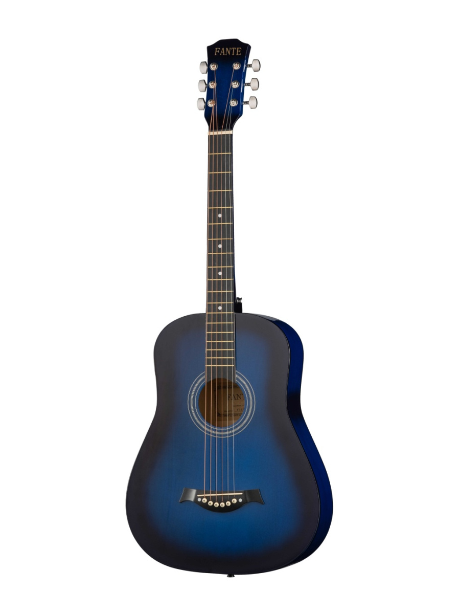 FT-R38B-BLS Акустическая гитара, синий санберст, Fante купить в prostore.me