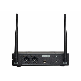 VOLTA US-2H Микрофонная радиосистема с двумя головными микрофонами UHF диапазона с фиксированной час купить в prostore.me