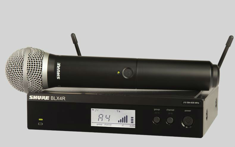 SHURE BLX24RE/PG58 M17 радиосистема вокальная с ручным передатчиком PG58. купить в prostore.me