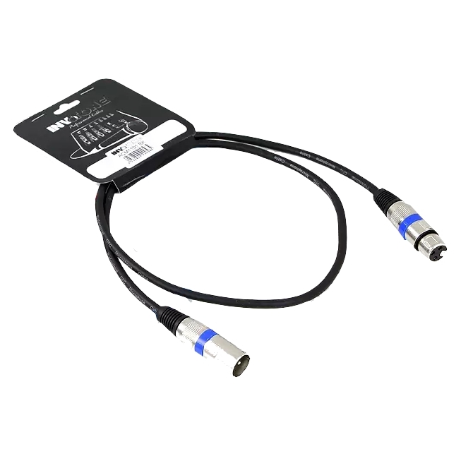 INVOTONE  ACM1101 - Микрофонный кабель, XLR F <-> XLR M длина 1 м. купить в prostore.me