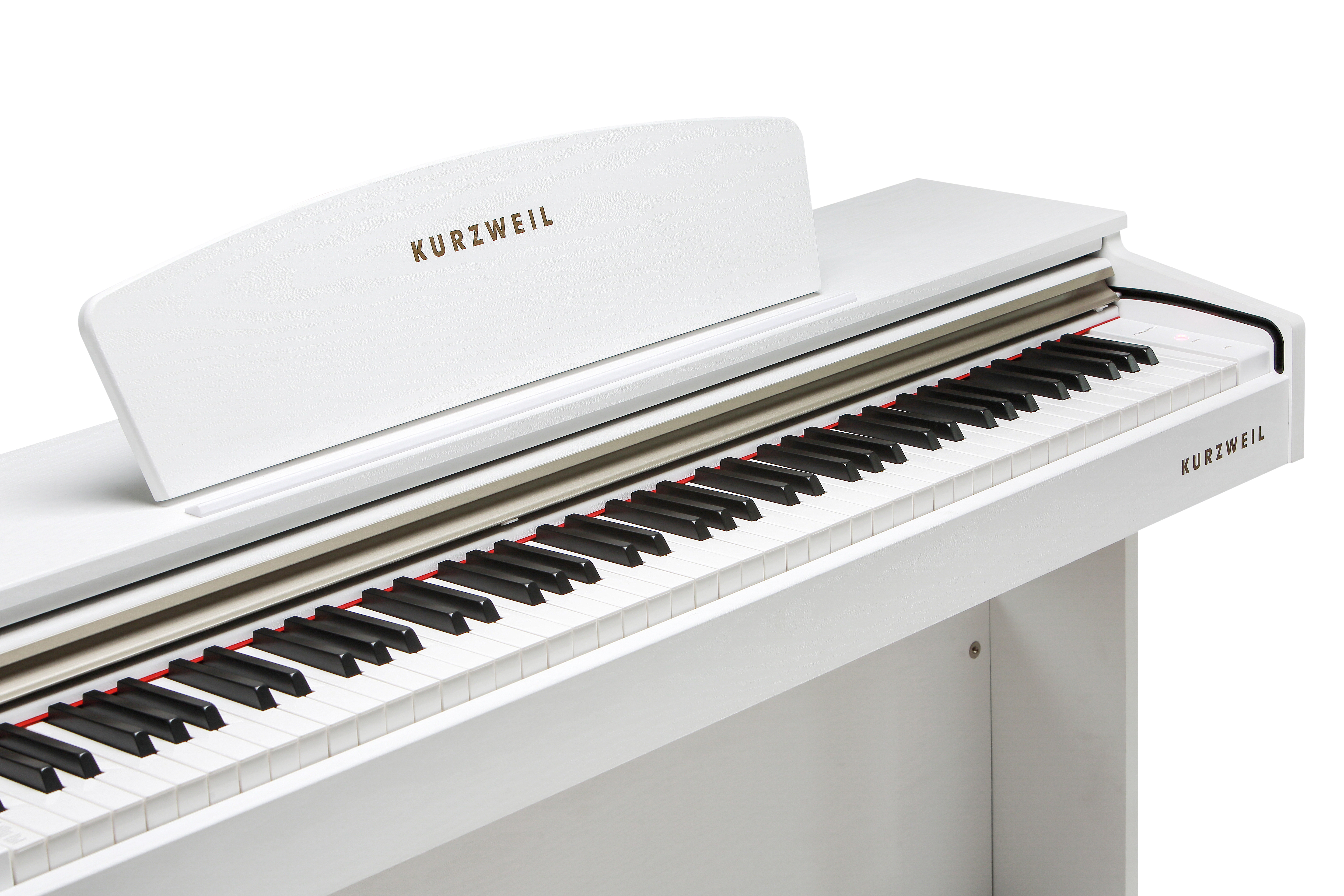 KURZWEIL M90 WH - цифр. пианино, банкетка, 88 молоточковых клавиш, полифония 64, цвет белый купить в prostore.me
