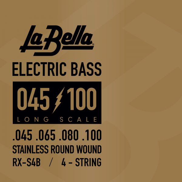 La Bella RX-S4B RX – Stainless Комплект струн для бас-гитары, нерж.сталь, 45-100. купить в prostore.me