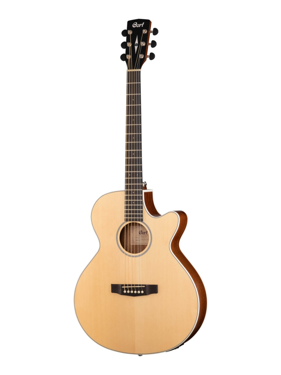 SFX1F-NS SFX Series Электро-акустическая гитара, с вырезом, цвет натуральный, Cort купить в prostore.me