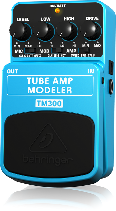 картинка BEHRINGER TM300 - педаль моделирования ламповых усилителей от магазина prostore.me