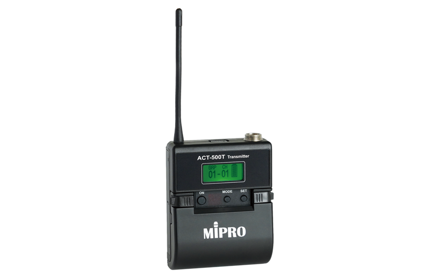 MIPRO ACT-500T Поясной UHF передатчик серии ACT-500, 554-626 МГц