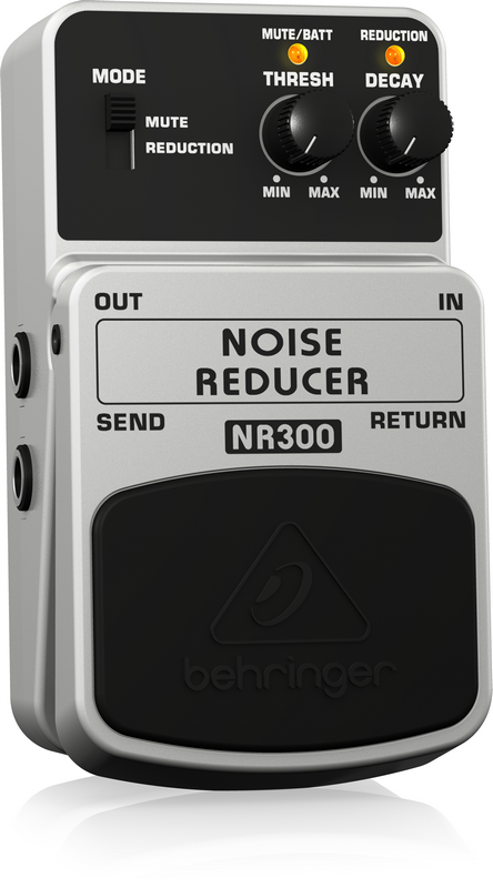 картинка BEHRINGER NR300 - педаль шумоподавления для гитар, бас-гитар и клавишных от магазина prostore.me