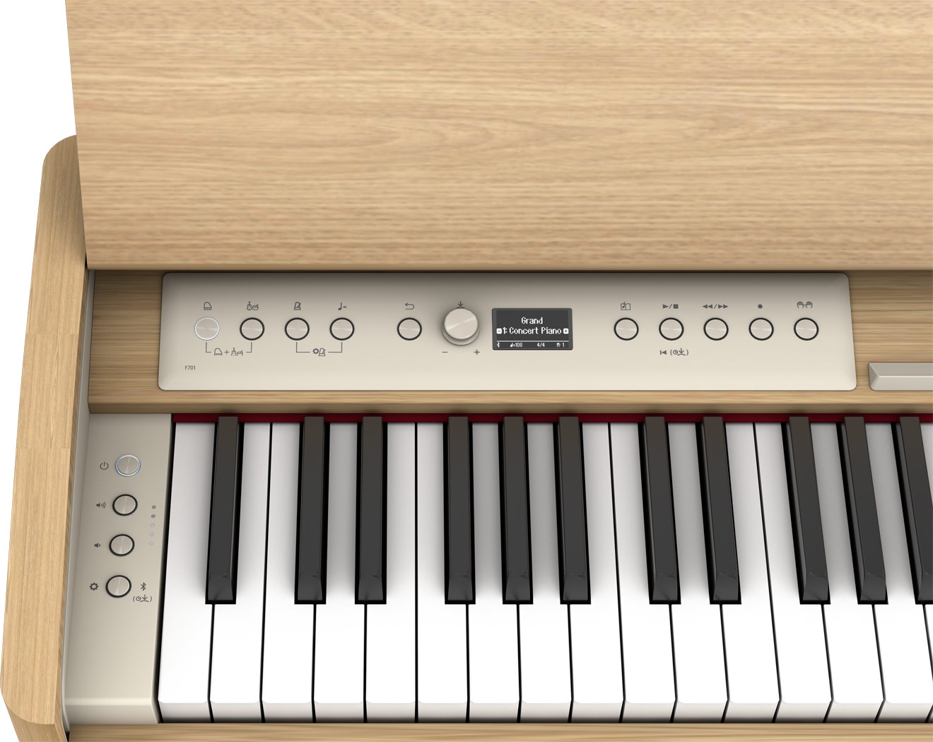 картинка ROLAND F701 LA - цифр. пианино, 88 клавиш, цвет натуральный от магазина prostore.me