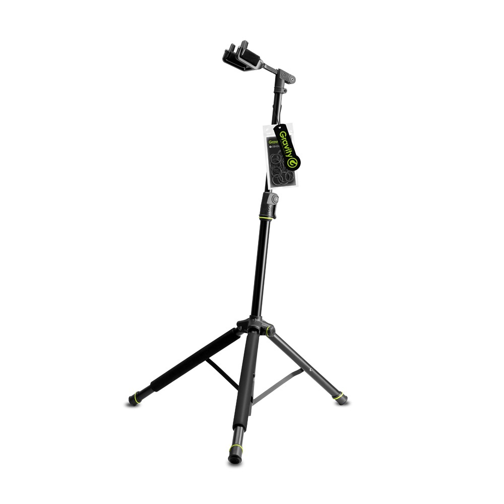 GRAVITY GS 01 NHB - Гитарная стойка. Цвет: черный. Материал: сталь. Высота: 680 - 1080 мм. Вес: 1.67