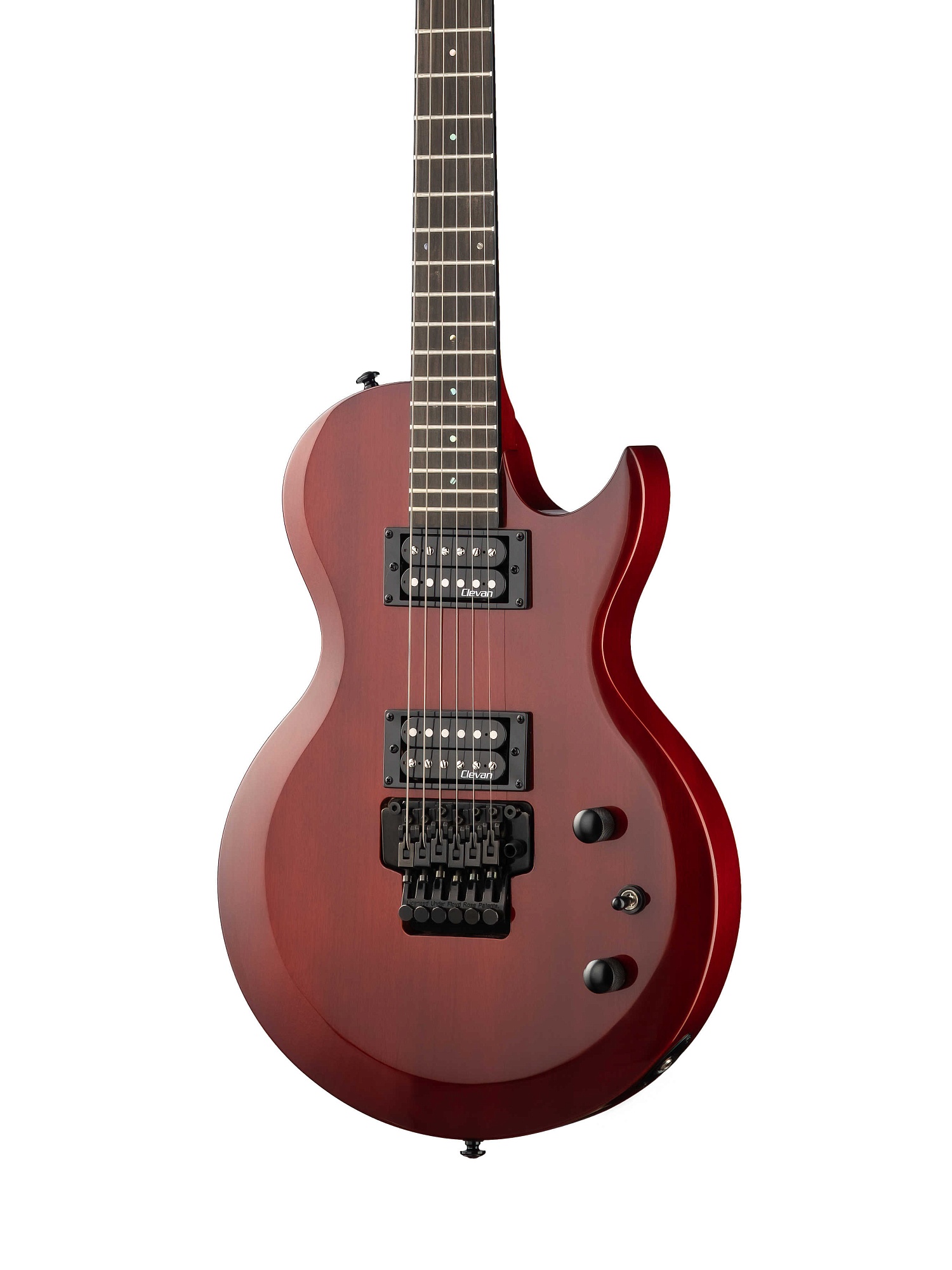 CP-33FRTWR-GLOSS Электрогитара, красная, HH Clevan купить в prostore.me