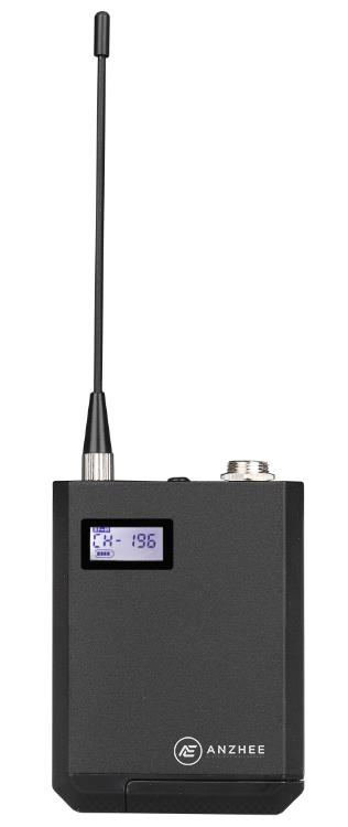 Anzhee RS400 B Одноканальная радиосистема с поясным передатчиком. 100 каналов, 640-690 мГц, сканер ч купить в prostore.me