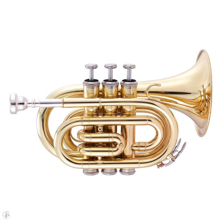 картинка JP159L Труба Bb компактная, золотое лаковое покрытие, John Packer от магазина prostore.me