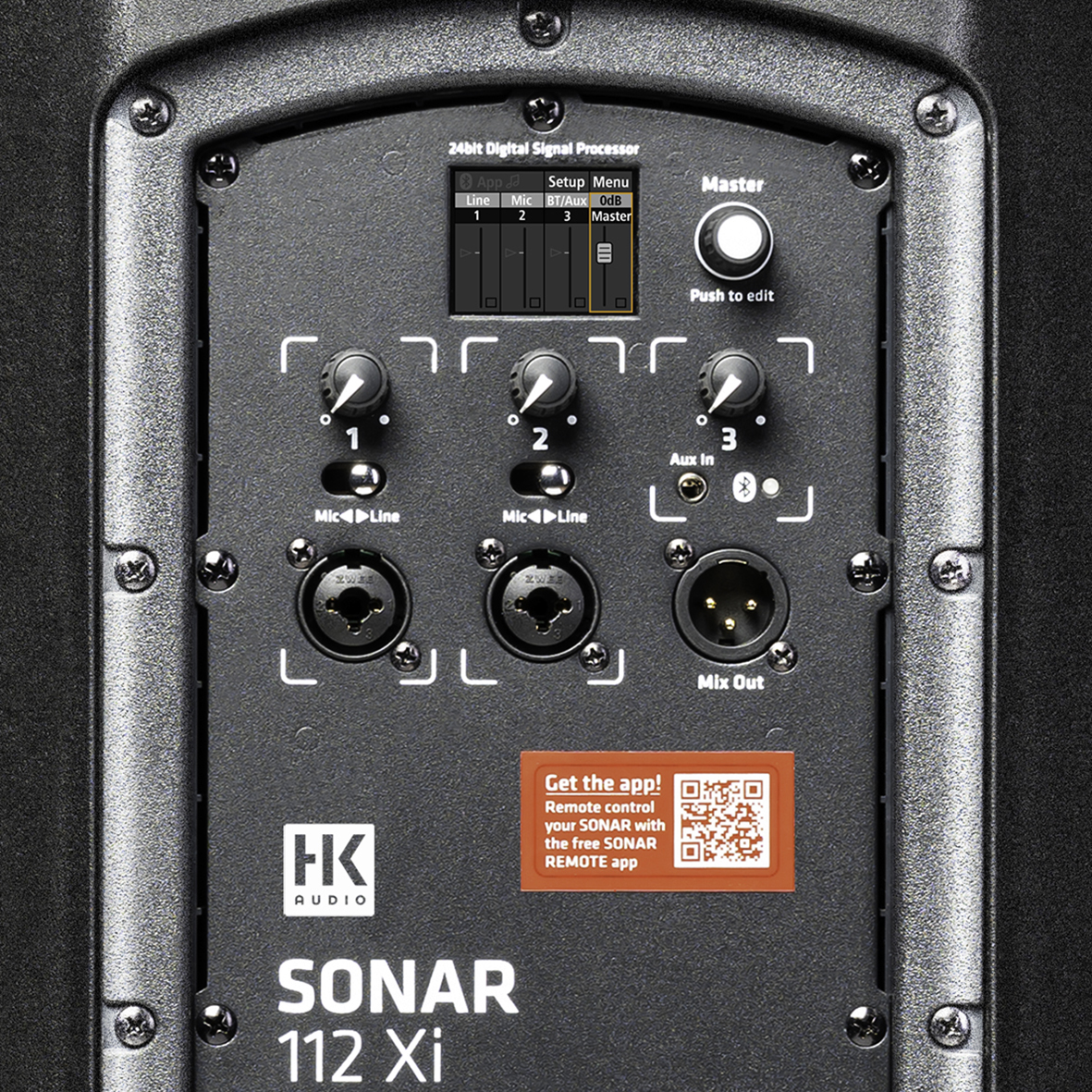 HK AUDIO SONAR 112 Xi Профессиональная активная акустическая система. Пиковая мощность 1200 Вт. Конф купить в prostore.me