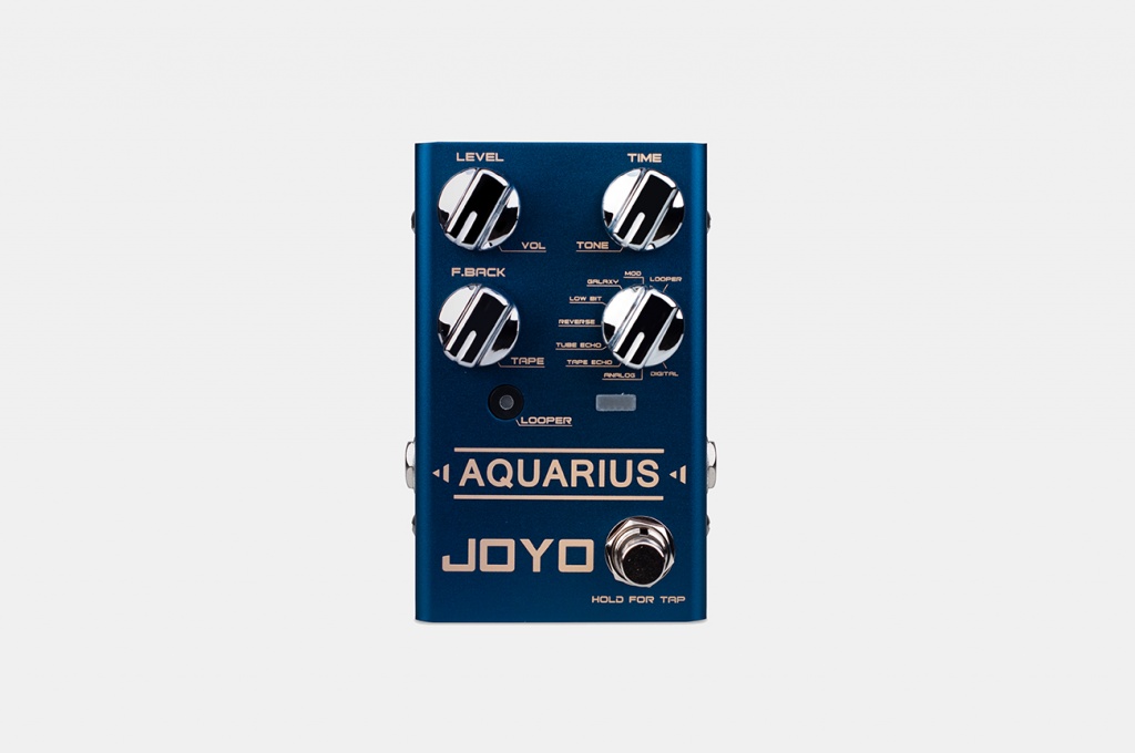 R-07-AQUARIUSDELAY/LOOPER Педаль эффектов, Joyo купить в prostore.me