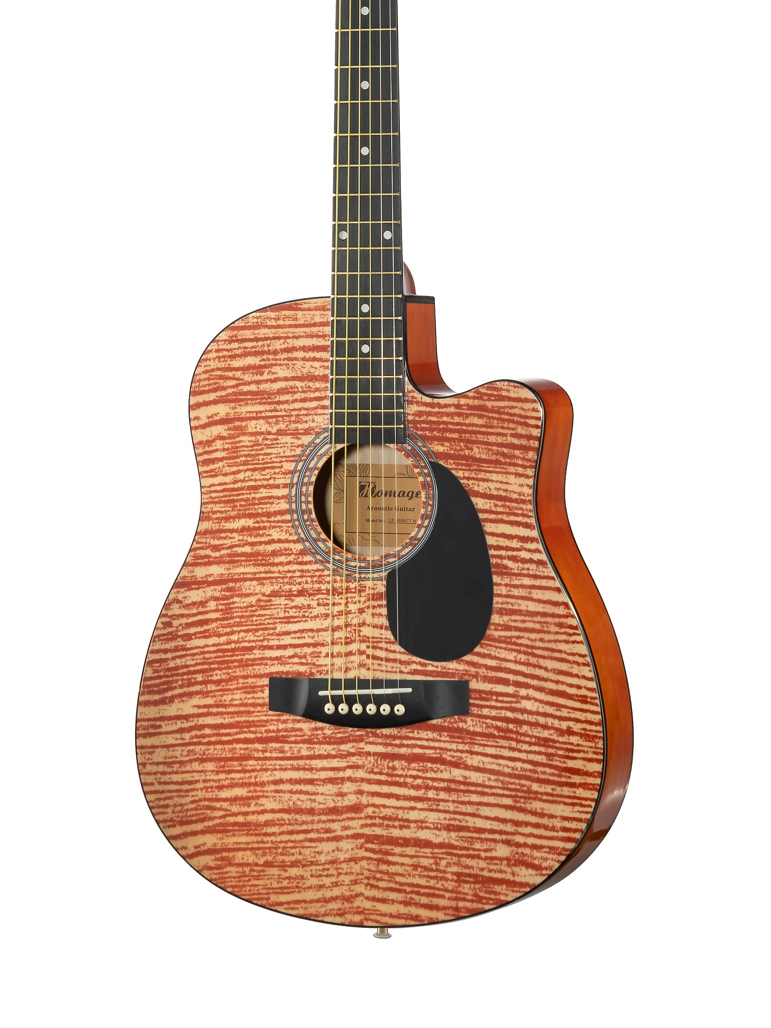 LF-3800CT-N Фольковая гитара вырез HOMAGE купить в prostore.me