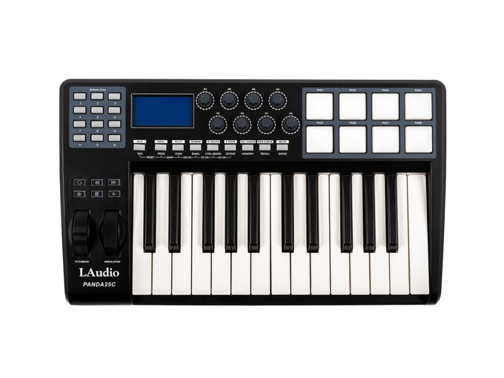 картинка Panda-25C MIDI-контроллер, 25 клавиш, LAudio от магазина prostore.me