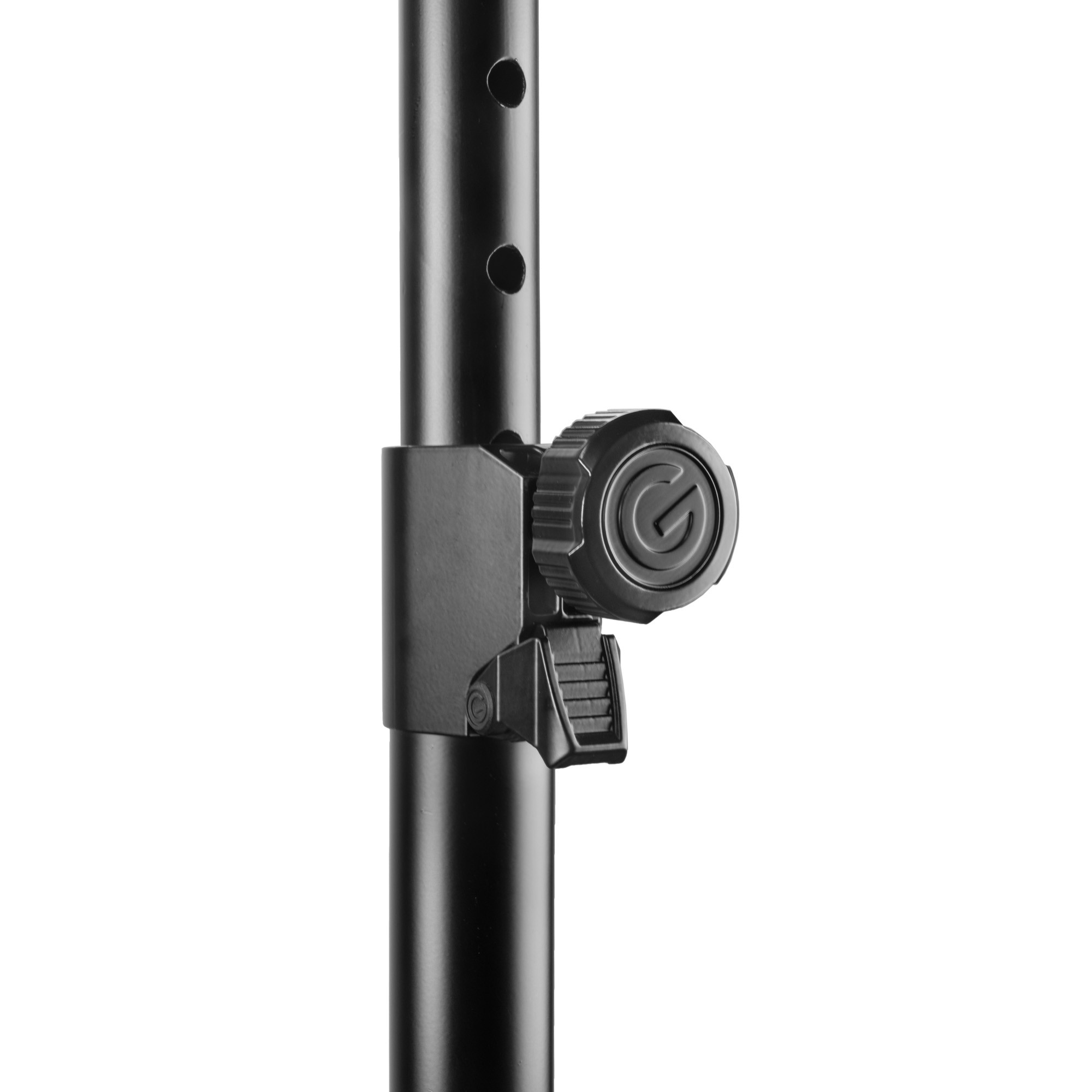 GRAVITY TSP 5212 LB - Туровая акустическая стойка чёрного цвета с автоматическим зажимом.  купить в prostore.me