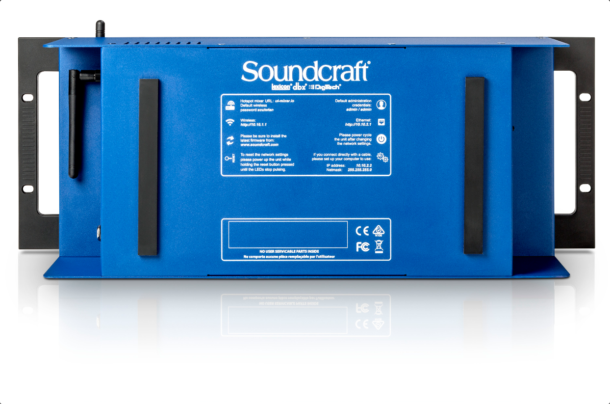 SOUNDCRAFT Ui-24R - цифровой микшер, 24вх, 10 вых, возможность записи мультитрека купить в prostore.me
