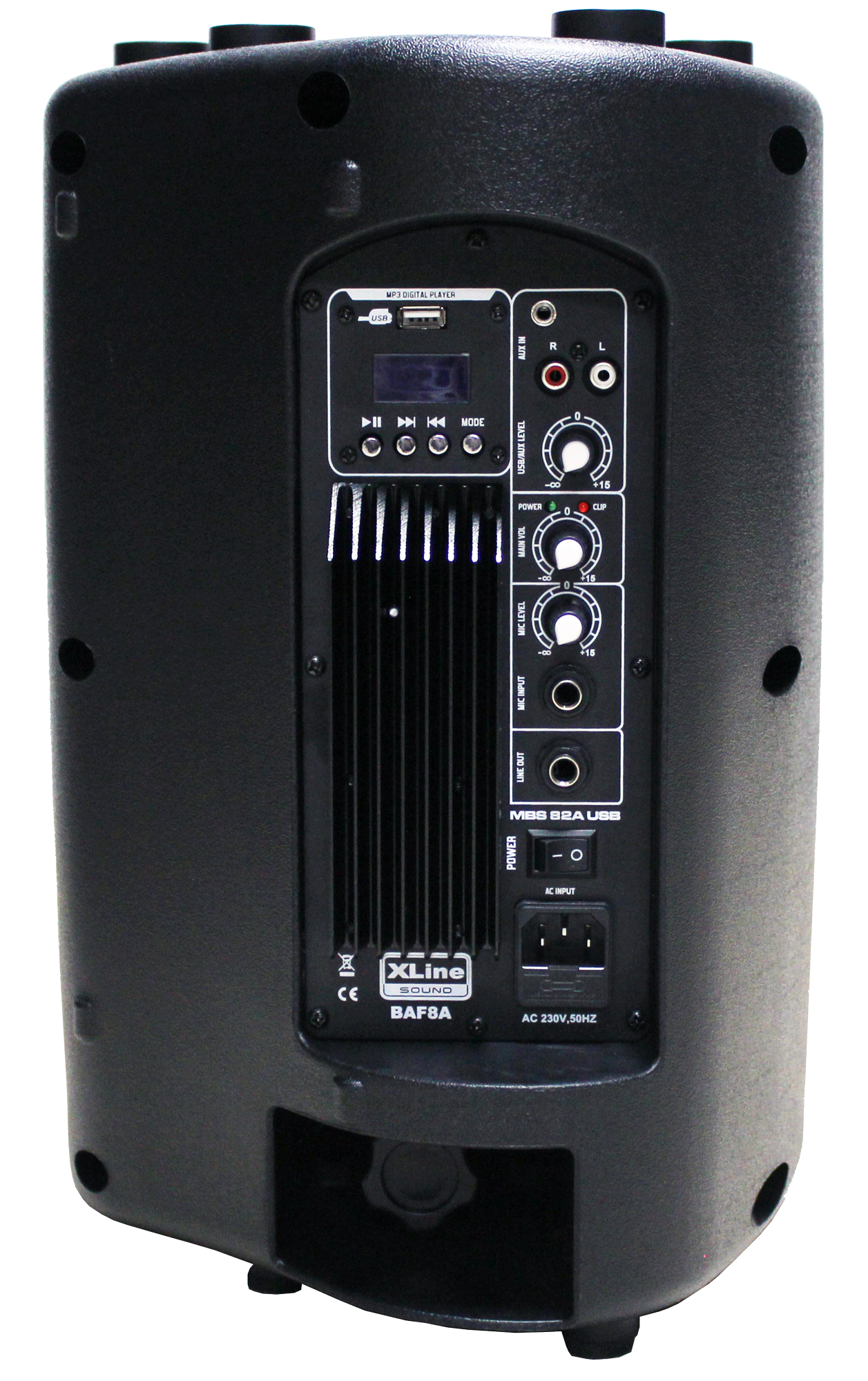 XLine BAF-8A Акустическая система активная с MP3 плеером и Bluetooth купить в prostore.me