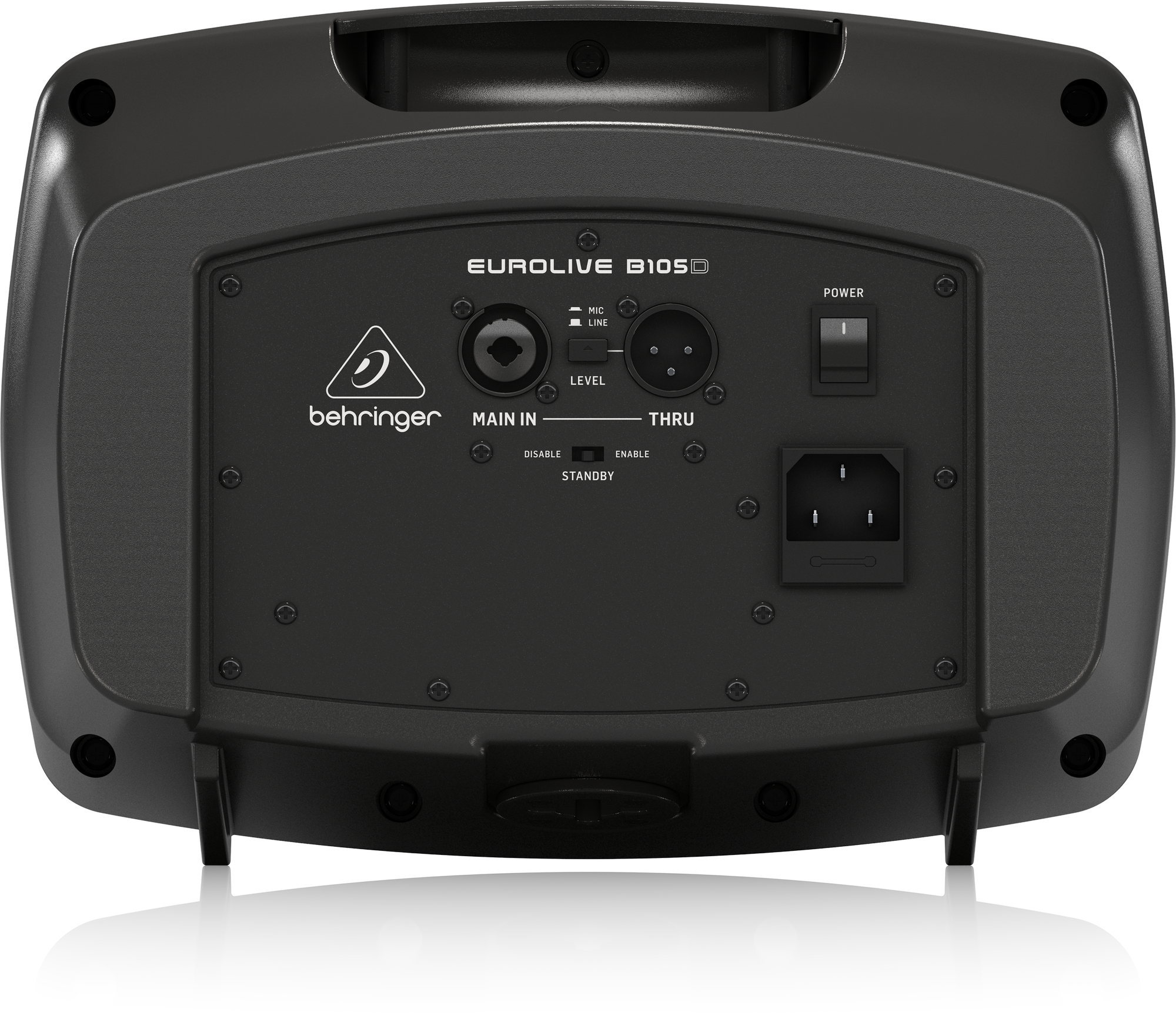 BEHRINGER B105D - активная акустическая система, 5", 50 Вт, MP3, Bluetooth, 3-канал.микшер купить в prostore.me
