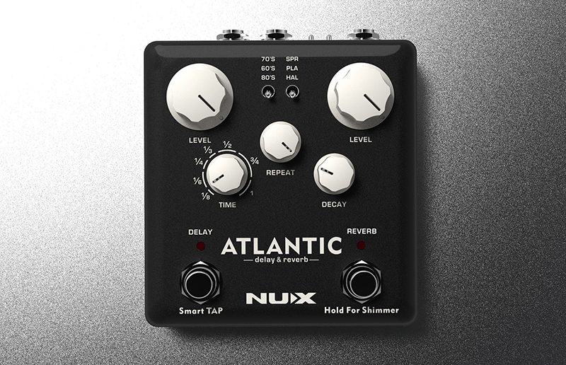 картинка NDR-5 Atlantic Delay & Reverb Педаль эффектов, Nux от магазина prostore.me