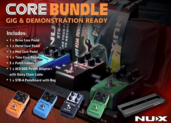 картинка Core-Bundle Комплект педалей эффектов, Nux от магазина prostore.me