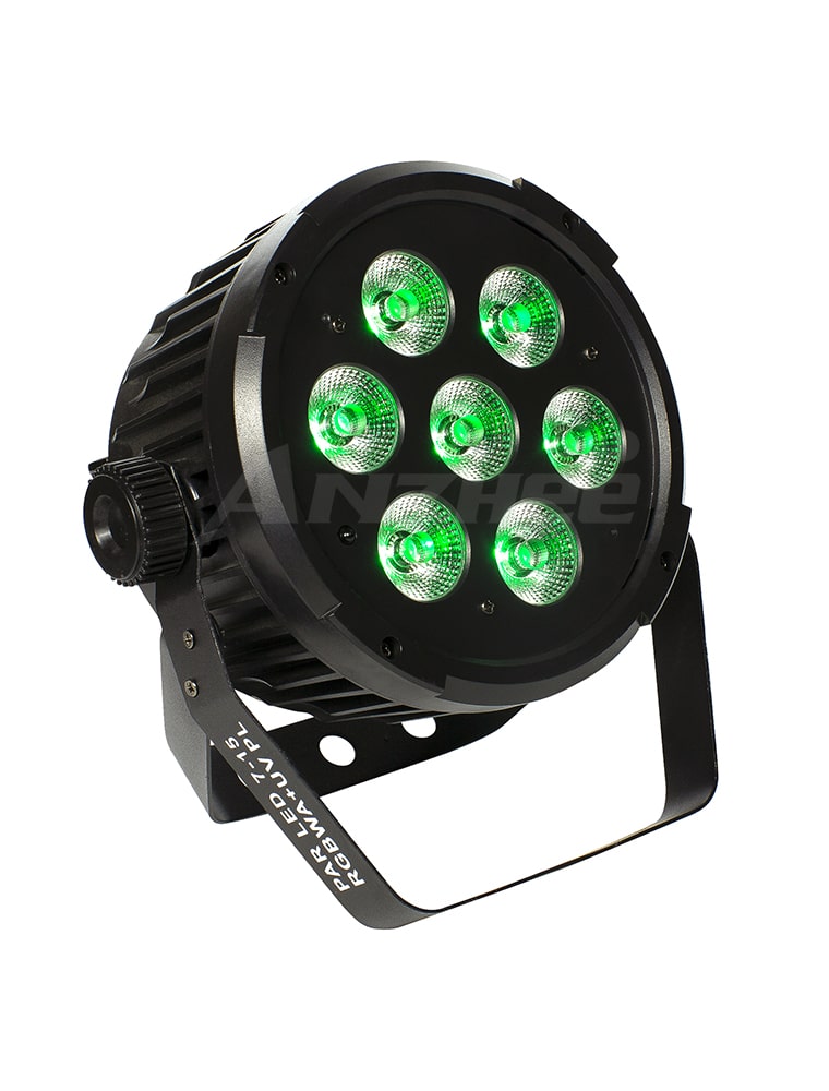 PROCBET PAR LED 7-15 RGBWA+UV PL PAR / 7 шт. светодиодов по 15 Вт / RGBWA+UV / пластиковый корпус / купить в prostore.me