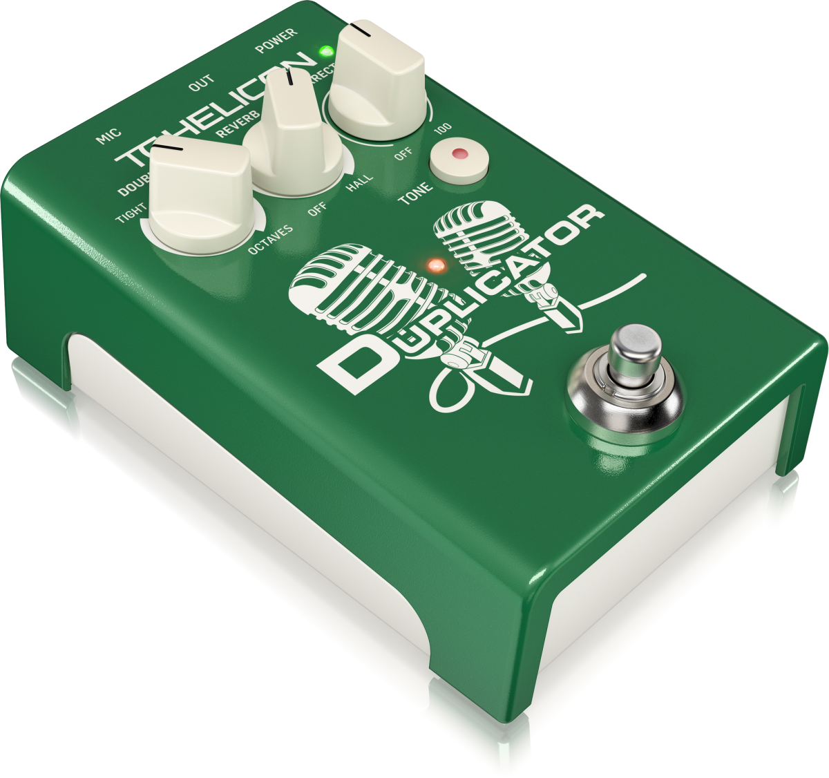 TC HELICON DUPLICATOR - педаль эффектов для вокала - корректор, реверберация, дабл-трек