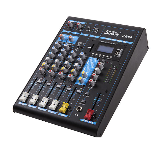 KG06 Микшерный пульт, 6 каналов, Soundking купить в prostore.me