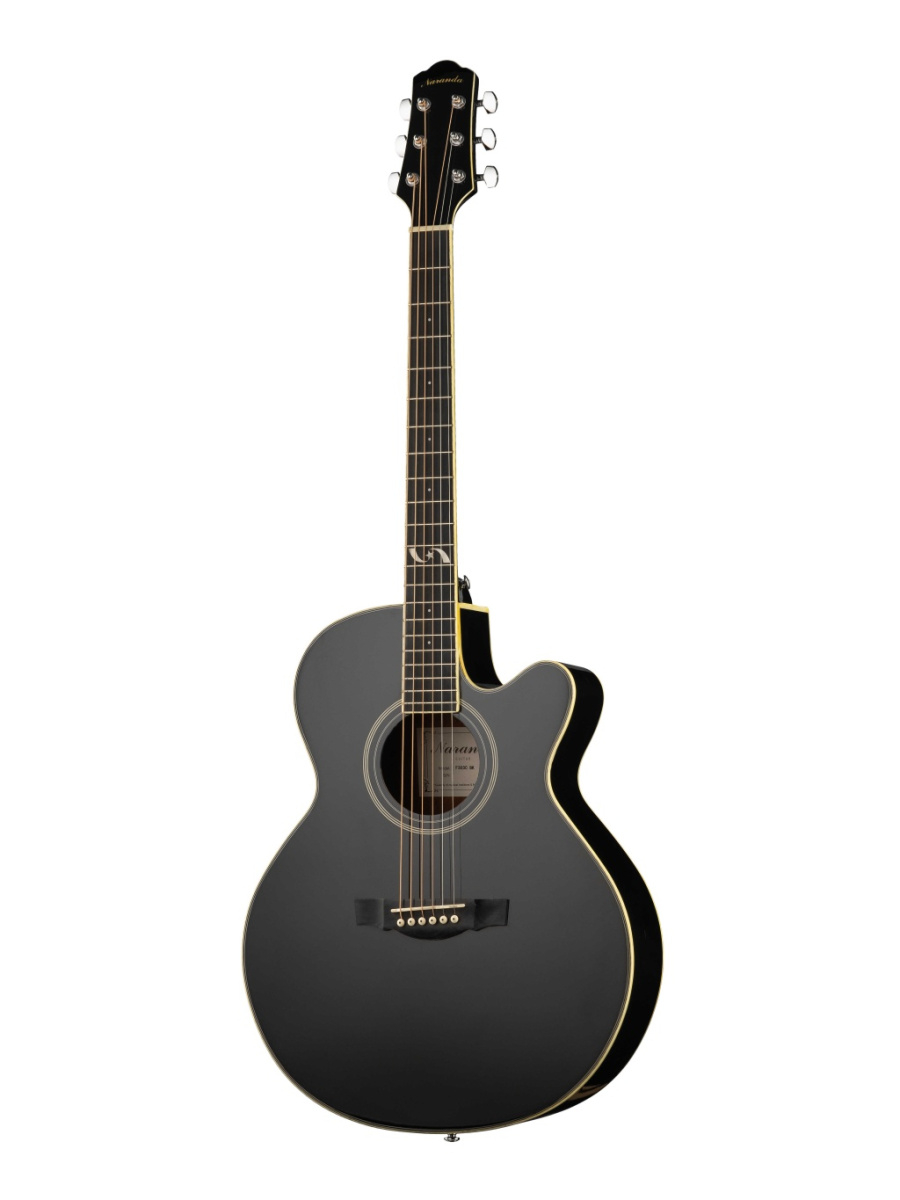 F303CBK Акустическая фолк-гитара с вырезом Naranda купить в prostore.me