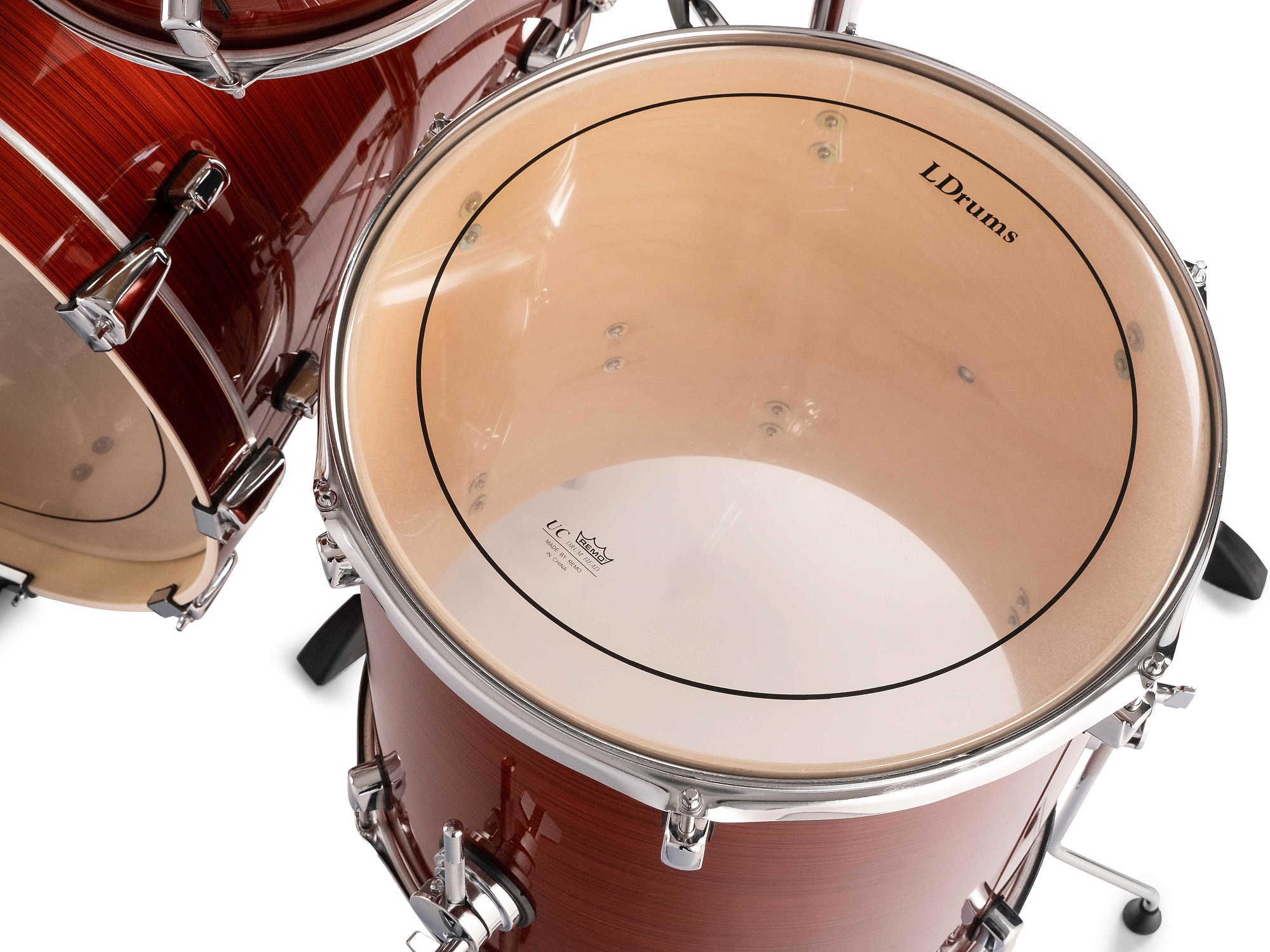 картинка 5001012 Барабанная установка, красная, LDrums от магазина prostore.me