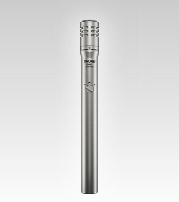 SHURE SM81 конденсаторный кардиоидный вокально-инструментальный микрофон без кабеля купить в prostore.me