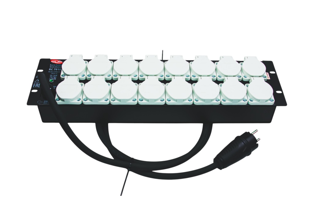 картинка RC7016 Дистрибьютор питания, рэковый, EDS от магазина prostore.me