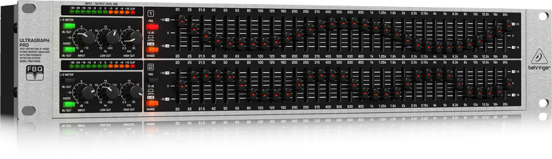 картинка BEHRINGER FBQ3102HD - проф.эквалайзер стерео, графический, 32 полосы от магазина prostore.me