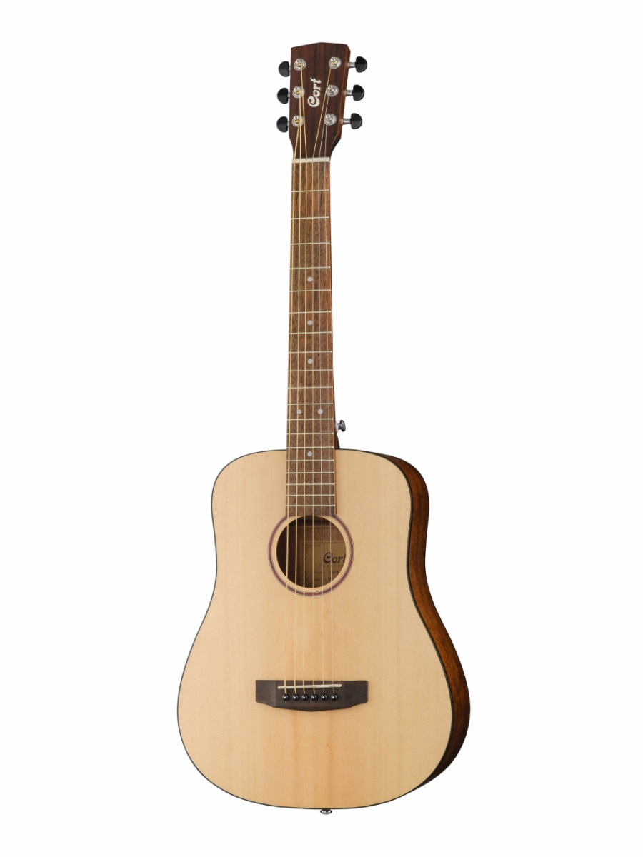 EARTH-MINI-WBAG-OP Earth Series Акустическая гитара 3/4, цвет натуральный, с чехлом, Cort купить в prostore.me