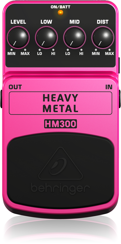 картинка BEHRINGER HM300 - педаль эффектов 'Хэви Метал'-дисторшн от магазина prostore.me