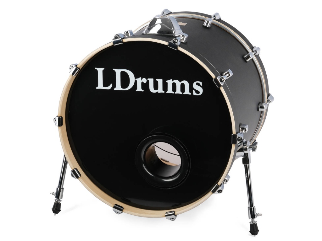 картинка 5001013-2016 Бас-барабан 20" x 16", черный, LDrums от магазина prostore.me