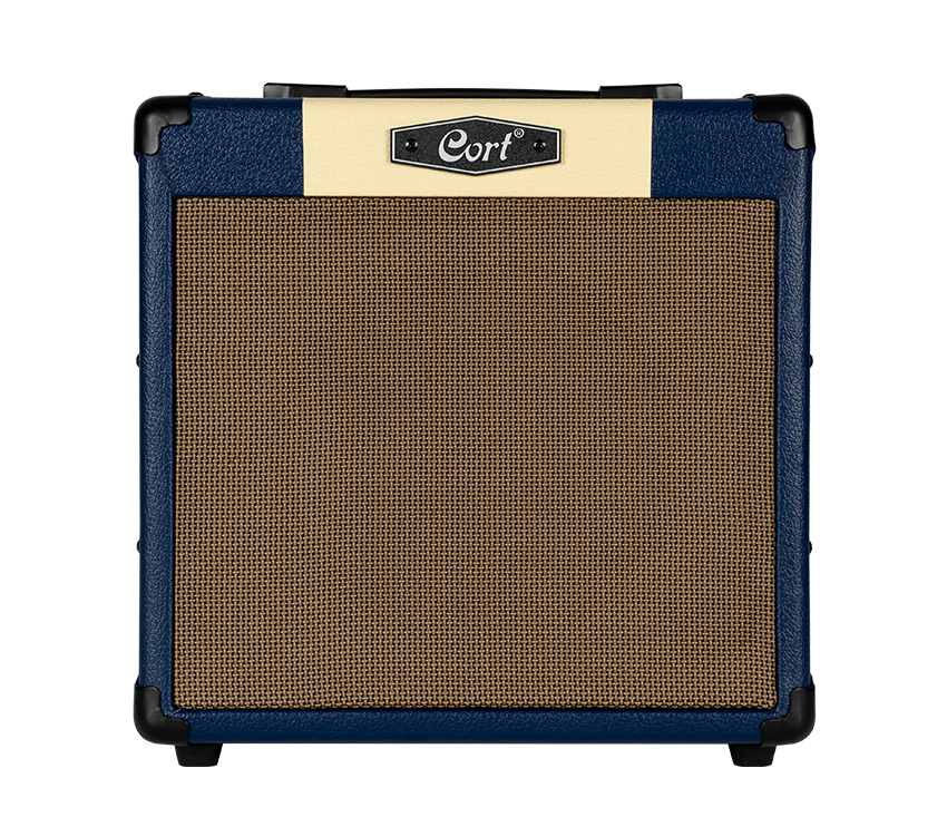 Cort CM15R-EU-DB CM Series Гитарный комбоусилитель, синий, 15Вт.