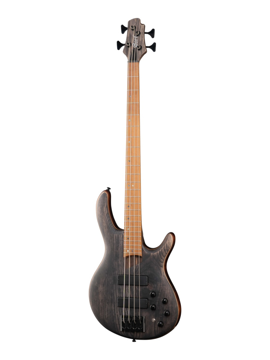 B4-Element-WBAG-OPTB Artisan Series Бас-гитара, цвет чёрный, с чехлом, Cort