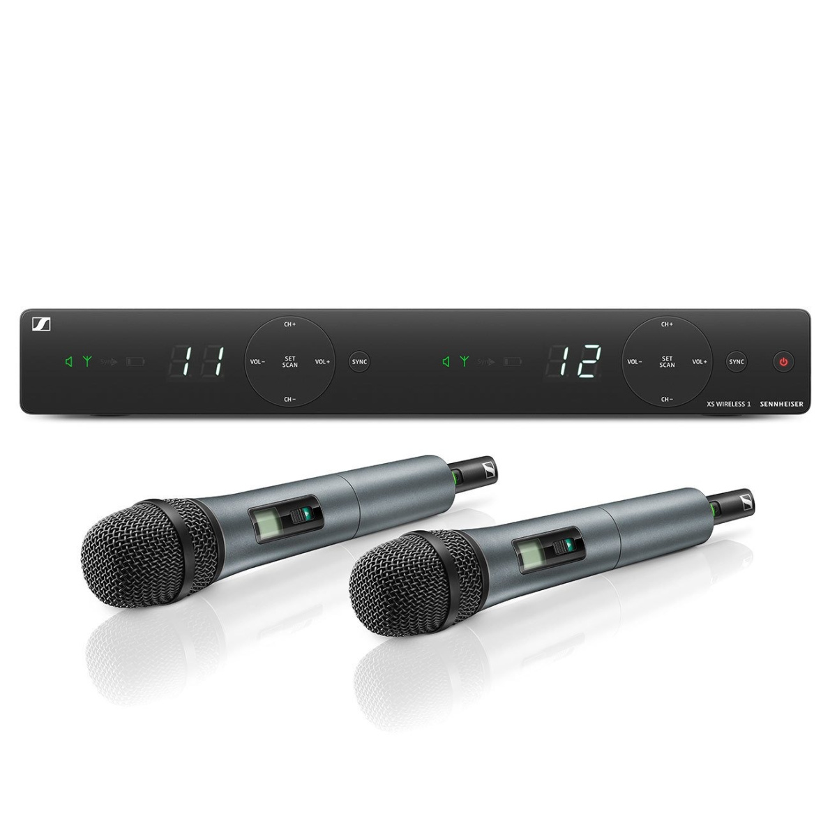 SENNHEISER XSW 1-835 DUAL - 2-х канальная радиосистема с 2-мя ручными передатчиками