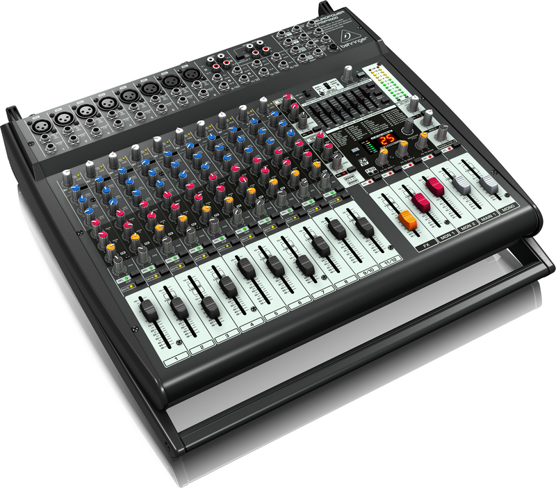 BEHRINGER PMP4000 - микшер-усилит,2x300 Втна8 Ом (2x600 Вт на 4 Ом), 1200 мост 8 Ом, 8 моно/4 стерео купить в prostore.me
