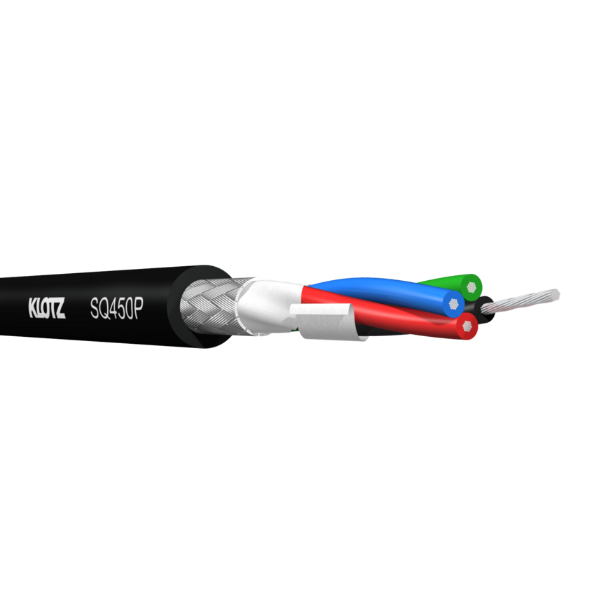картинка SQ450P.100 StarQuad Кабель микрофонный 4x0.50мм, 100м, Klotz от магазина prostore.me