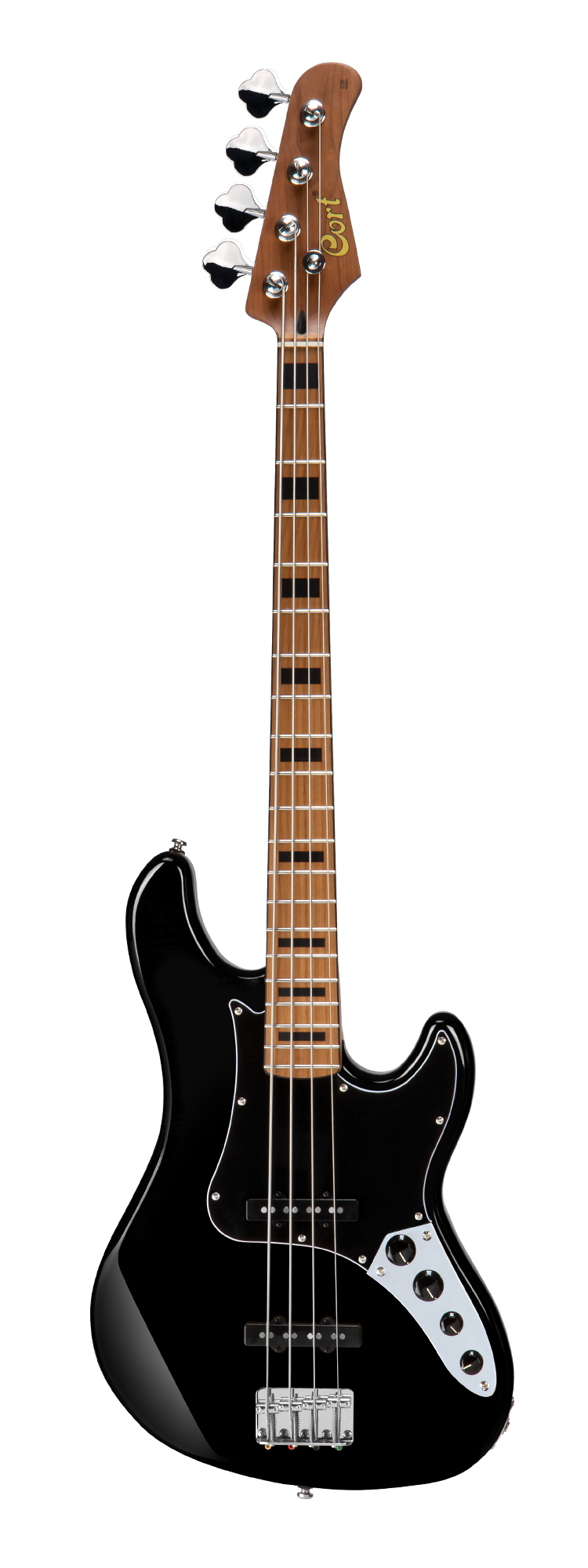 GB64JJ-BK GB Series Бас-гитара, черная, Cort купить в prostore.me
