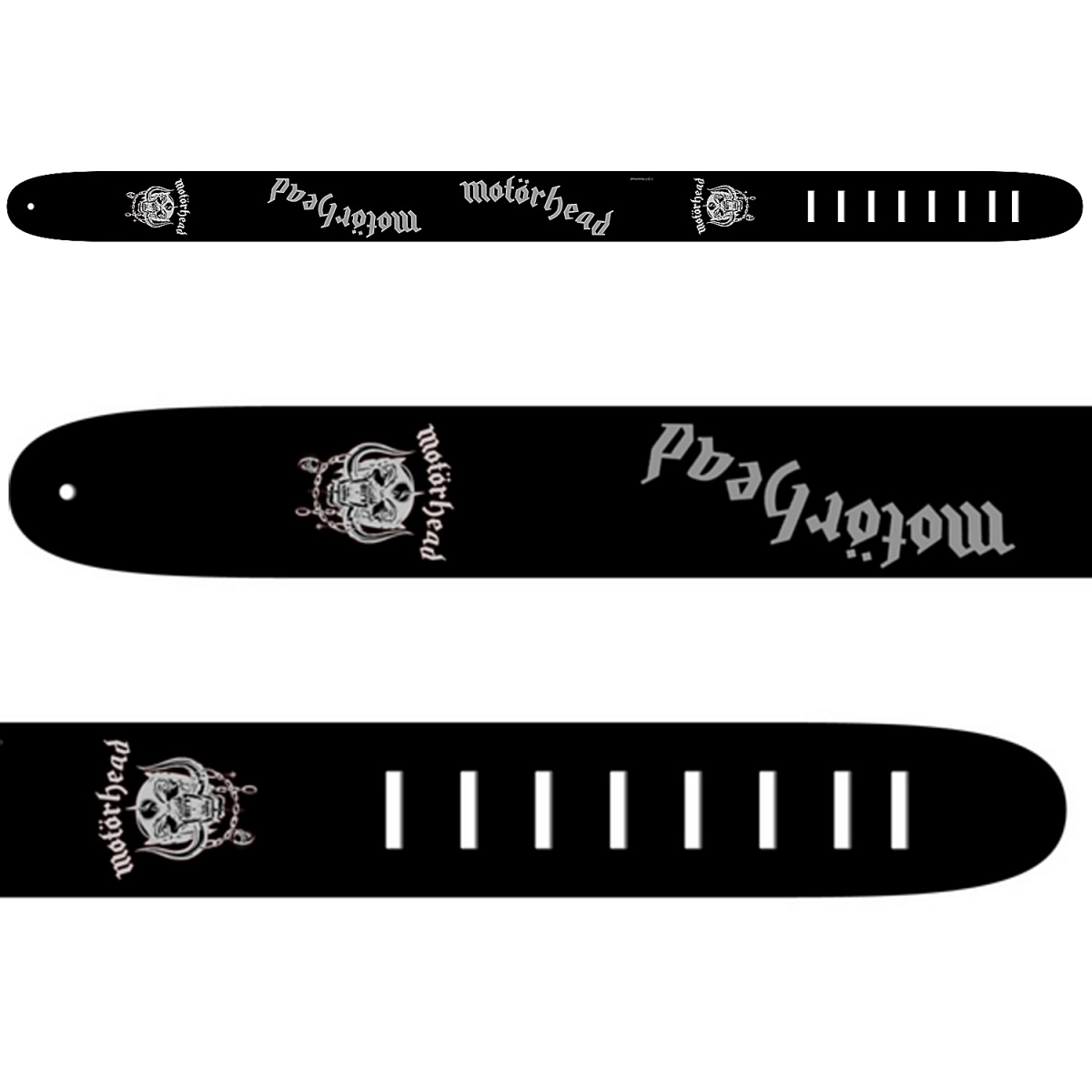 Perri's P25MD-1373 - Кожаный ремень 2,5", MOTORHEAD(фирменная надпись и знак) купить в prostore.me