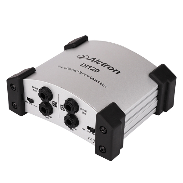 Alctron DI120S D.I. Box Преобразователь акустического сигнала, пассивный.
