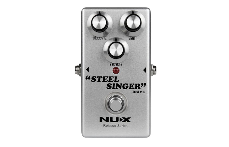картинка Steel-Singer-Drive Reissue Series Педаль эффектов, Nux от магазина prostore.me