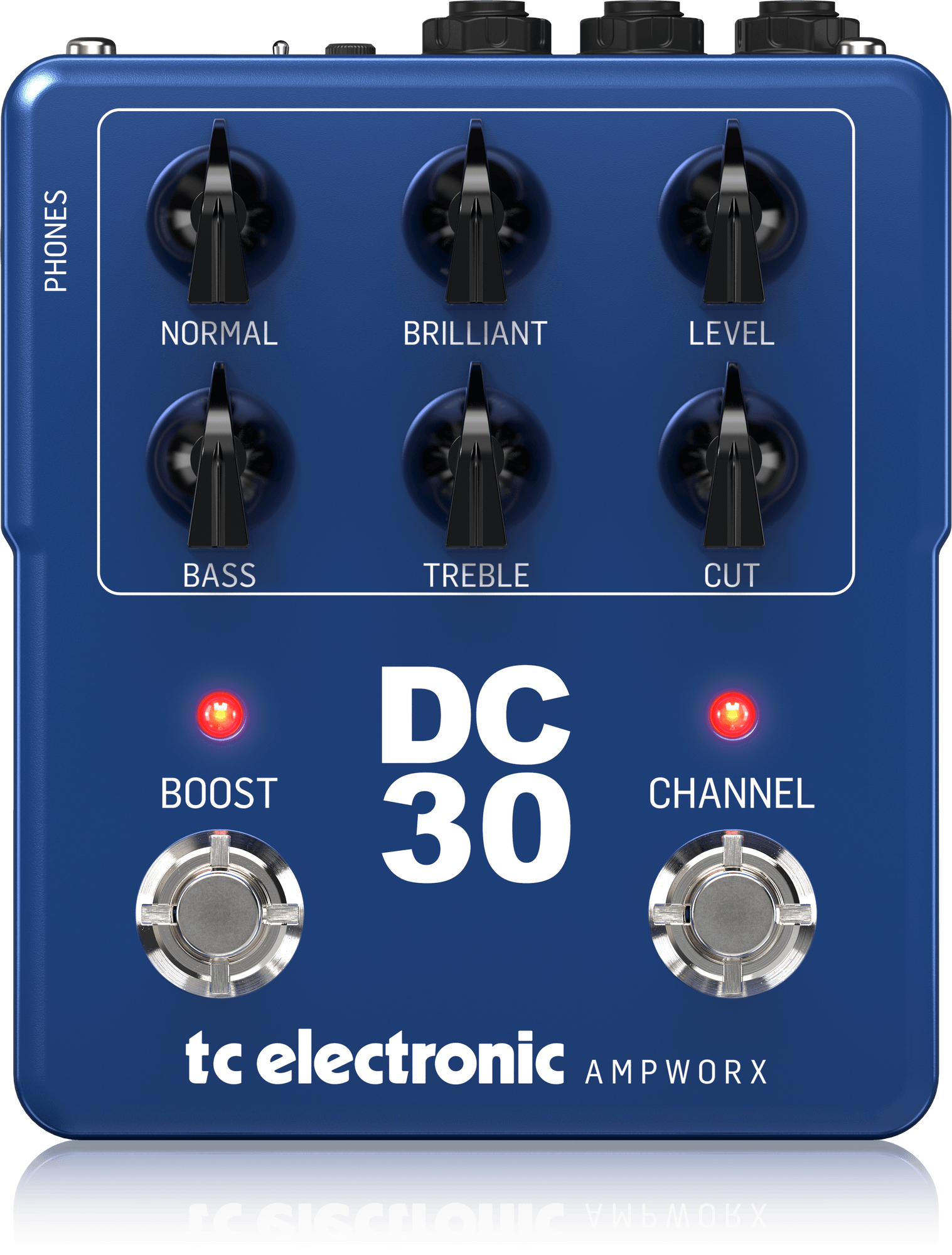 картинка TC ELECTRONIC DC30 PREAMP - двухканальный гитарный преамп/предусилитель, винтажная серия от магазина prostore.me