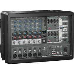 BEHRINGER PMP960M - микшер с усилителем, 6 моно, 2x450 Вт, процессор стереоэффектов