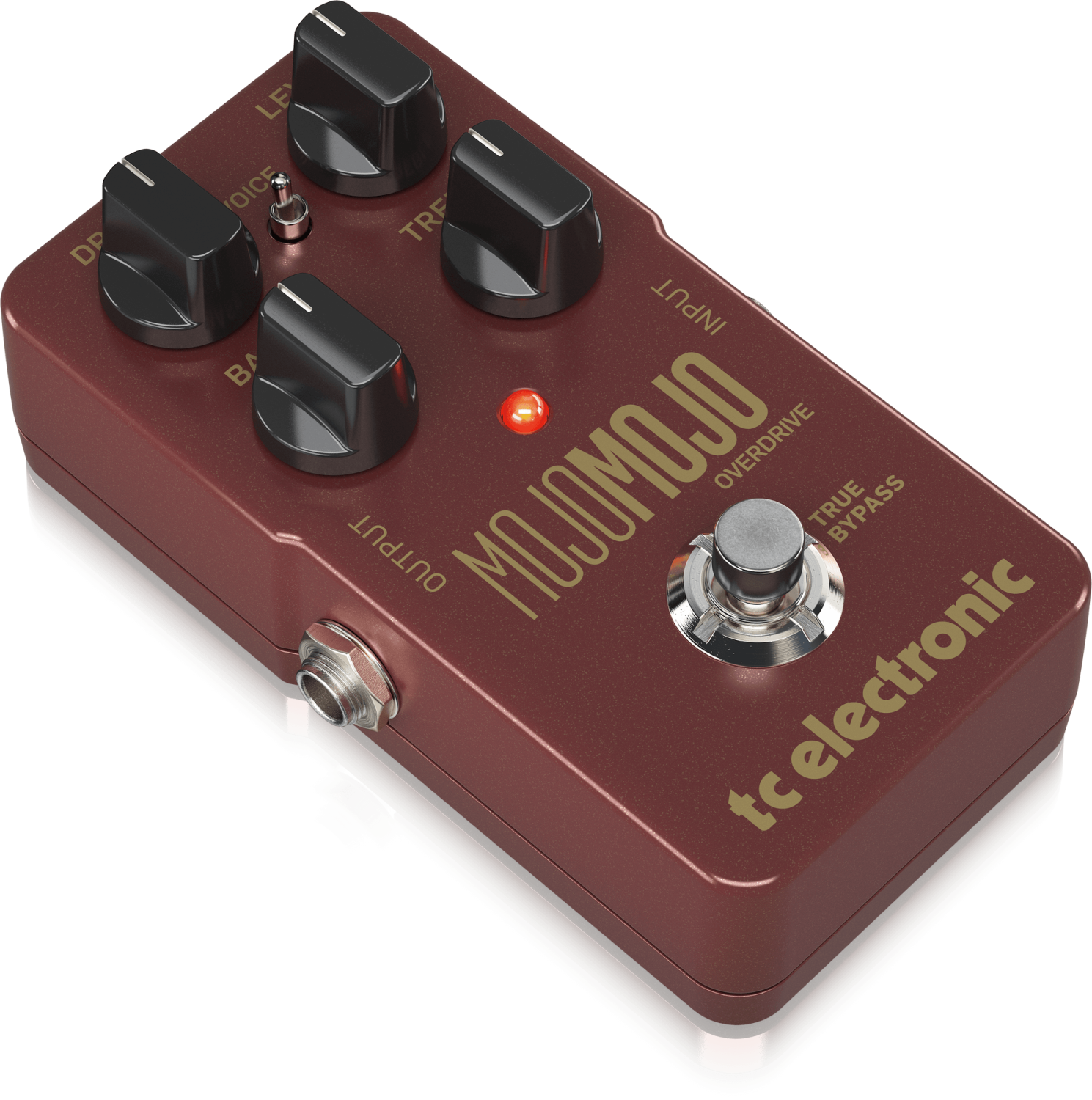 картинка TC ELECTRONIC MOJOMOJO OVERDRIVE - гитарная педаль эффекта овердрайв от магазина prostore.me