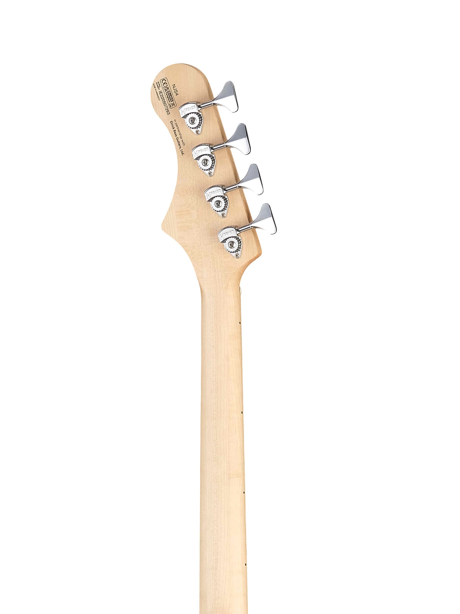 NJS4-WHT Elrick NJS Series Бас-гитара, белая, с чехлом, Cort купить в prostore.me