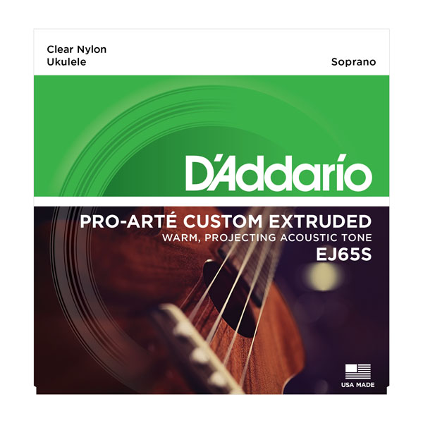 D'ADDARIO EJ65S - струны для укулеле, чистый нейлон купить в prostore.me